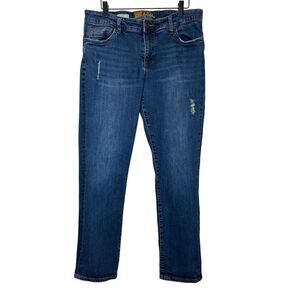 KUT‎ From The Kloth Katy Boyfriend Mid Rise Jeans Dark Wash Size 14 30 Inseam